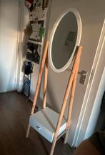 Spiegel, Huis en Inrichting, Woonaccessoires | Spiegels, Ophalen, Zo goed als nieuw, Rechthoekig, Minder dan 100 cm