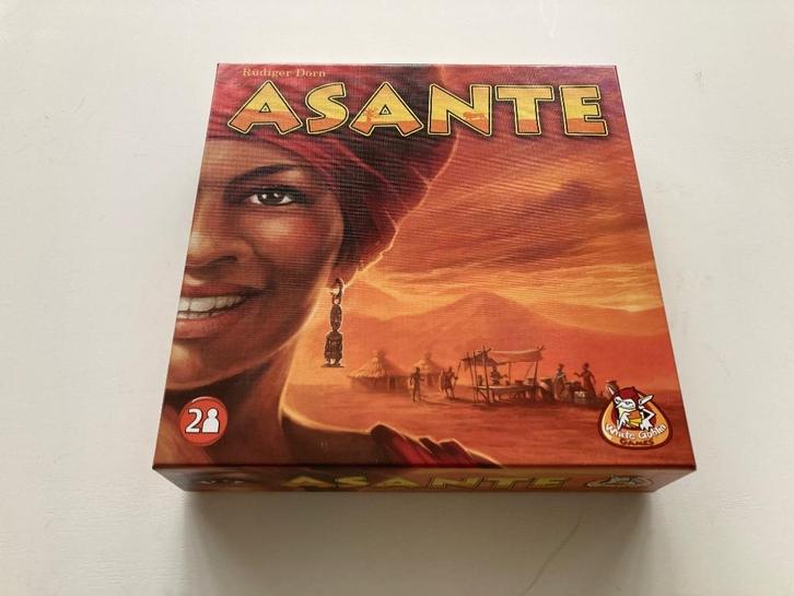 Asante - 2 spelers, Hobby en Vrije tijd, Gezelschapsspellen | Bordspellen, Zo goed als nieuw, Een of twee spelers, Ophalen of Verzenden