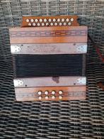 accordeon  Otto Groh Gottingen, Gebruikt, Met riemen, Overige formaten, Knopaccordeon
