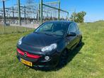 Opel ADAM 1.2 Ecoflex Start/stop 70PK 2016 Zwart, Auto's, Opel, Voorwielaandrijving, ADAM, 4 cilinders, 4 stoelen