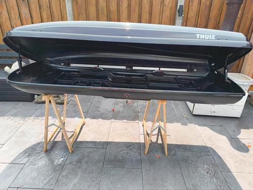 Nette zwarte THULE hoogglans dakkoffer., Auto diversen, Dakkoffers, Zo goed als nieuw, Ophalen