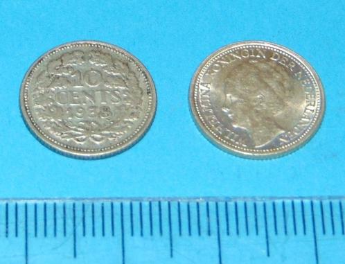 Nederland - dubbeltje 1938 - zilver, Postzegels en Munten, Munten | Nederland, Losse munt, 10 cent, Koningin Wilhelmina, Zilver