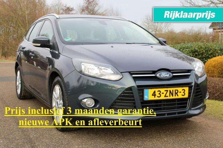 Ford FOCUS 1.0 EB 100pk Titanium ECC/cruise/PDC/trekhaak, Auto's, Ford, Bedrijf, Focus, ABS, Airbags, Airconditioning, Boordcomputer