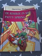 Boek geronimo stilton  - de rimboe in met patty spring!, Ophalen of Verzenden, Zo goed als nieuw