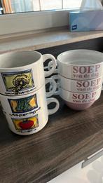 6 x soepkommen gratis, Ophalen of Verzenden, Gebruikt, Overige stijlen, Kom(men)