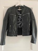 Mooie leren jas metk AIM, maat L (38), Kleding | Dames, Maat 38/40 (M), Zwart, Ophalen of Verzenden, Jasje