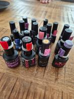 17 potjes gellak Quida, diva, lily's cute, Ophalen of Verzenden, Zo goed als nieuw, Zwart, Handen en Nagels