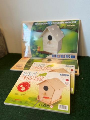 Vogelhuisjes zelfbouw beschikbaar voor biedingen