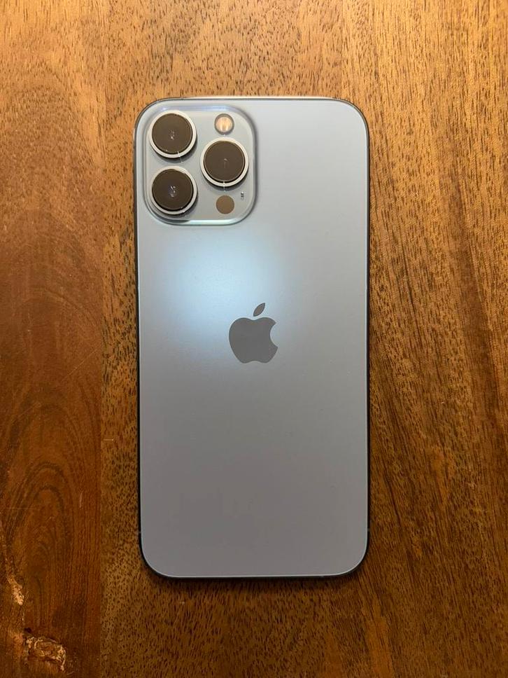 iPhone 13 Pro Max 512GB Sierra Blue, Telecommunicatie, Mobiele telefoons | Apple iPhone, Zo goed als nieuw, 512 GB, Zonder abonnement