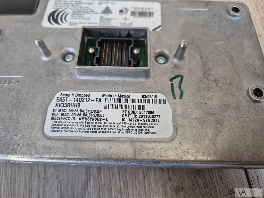 Ford Focus 4 2014 - 2017 navigatie radio module f1et14f239aa, Gebruikt, -, -, Ophalen of Verzenden