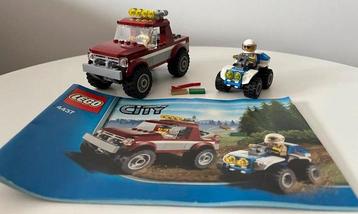 Lego City 4437 Politie ATV incl bouwinstructie beschikbaar voor biedingen