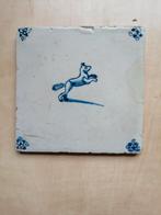 antieke tegels, wandtegels, 18e eeuw, landschap, Ophalen of Verzenden