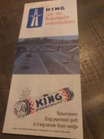 Te koop reclame King pepermunt, Verzamelen, Ophalen of Verzenden, Zo goed als nieuw, Reclamebord