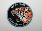Patch RNLAF 313 Squadron NATO Tiger Meet Poznan 2018, Verzamelen, Verzenden, Luchtmacht, Nederland, Embleem of Badge