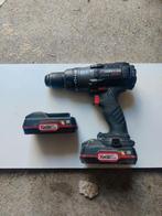 Parkside (klop) boormachine - Losse Body en 2 accu's, Doe-het-zelf en Verbouw, Ophalen of Verzenden, Gebruikt, Boor- en Schroefmachine