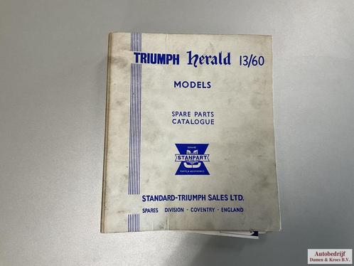 Spare Parts Catalogue Triumph Herald 13/60 Models 517056, Auto diversen, Handleidingen en Instructieboekjes, Ophalen of Verzenden