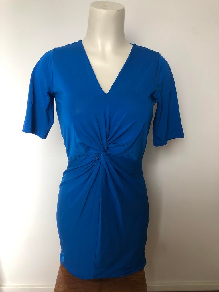 Steps koningsblauw jurkje xs blauw, Blauw, Ophalen of Verzenden, Zo goed als nieuw, X