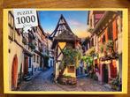 Legpuzzel 1000 stukjes, Eguisheim France, Hobby en Vrije tijd, Ophalen of Verzenden, 500 t/m 1500 stukjes, Zo goed als nieuw