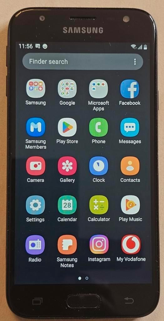 Samsung galaxy J3, Telecommunicatie, Mobiele telefoons | Samsung, Zo goed als nieuw, Zwart, Ophalen of Verzenden