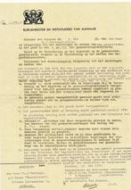 Briefhoofd Burgemeester en Wethouder van Alkmaar  Wapen 1937, Postzegels en Munten, Brieven en Enveloppen | Nederland, Ophalen of Verzenden