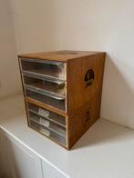 Fourniturenkastjes DMC met plastic lades., Huis en Inrichting, Kasten | Ladekasten, Ophalen, Minder dan 50 cm, Gebruikt, 3 of 4 laden