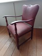 GRATIS  ( Leuk oud grootmoeders tijd stoeltjes ) incl stof., Antiek en Kunst, Ophalen of Verzenden