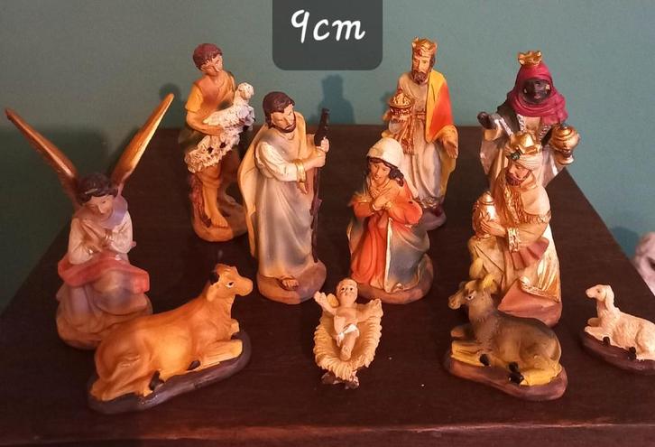 Kerstgroep - Compleet, Antiek en Kunst, Antiek | Religie, Ophalen of Verzenden