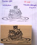 Dieren 950 Houten stempel, Ophalen of Verzenden, Zo goed als nieuw, Houten stempel