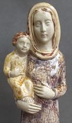 1940-1945 Beesel Terraco Draak Maria Madonna Beeld Sculptuur, Antiek en Kunst, Ophalen of Verzenden