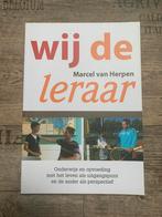 Wij de leraar marcel van herpen, Verzenden, Alpha, Zo goed als nieuw, HBO