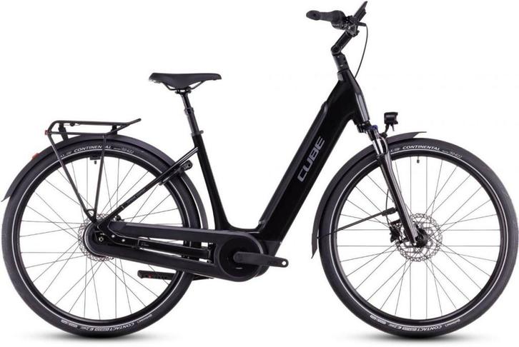 CUBE SUPREME HYBRID COMFORT PRO 500 Dames monotube Grey/luna, Fietsen en Brommers, Elektrische fietsen, Nieuw, Cube, 47 tot 51 cm