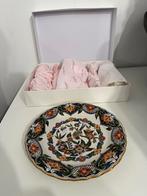 Makkum Aardewerk Bord met Bloemmotief, Ophalen of Verzenden