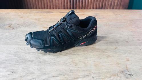 Salomon Speedcross 4 hardloopschoenen, Kleding | Heren, Schoenen, Gedragen, Sportschoenen, Zwart, Ophalen of Verzenden