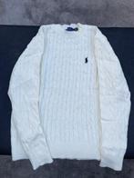 Nieuwe Ralph Lauren Cable-Knit Katoenen Trui – Wit - Dames L, Kleding | Dames, Truien en Vesten, Verzenden, Wit, Maat 42/44 (L)