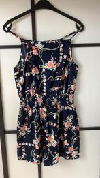 Jumpshort zomers playsuit 42 C&A clockhouse blauw bloem, Kleding | Dames, Jumpsuits, Ophalen of Verzenden, Zo goed als nieuw, Maat 42/44 (L)