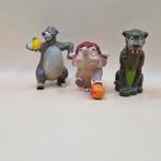 3x Jungle Book Disney Kodak figuren Bagheera Hathi Balou, Verzenden, Leeuwenkoning of Jungle Boek, Gebruikt, Beeldje of Figuurtje