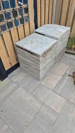 Gebruikte Chinese Hardsteen Tegels 60x60, Tuin en Terras, Ophalen, Gebruikt, Terrastegels, Natuursteen