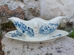 Antieke sauskom sauciere Chasse Terre de Fer, Ophalen of Verzenden