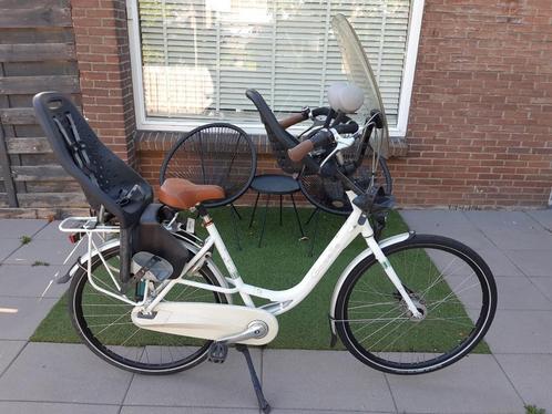 Gazelle Bloom 53cm 7 Versnellingen Stuurslot 2 Yepp Zitjes, Fietsen en Brommers, Fietsen | Dames | Moederfietsen, Zo goed als nieuw