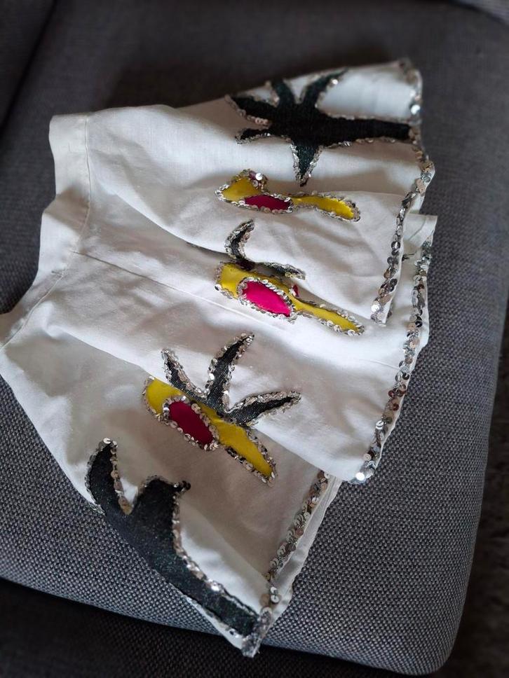 Dans rokje meisje glitter verkleedspullen, Kinderen en Baby's, Carnavalskleding en Verkleedspullen, Gebruikt, Meisje, 122 t/m 128