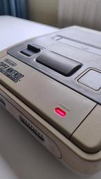 SNES + Game Genie + Adapter (Defecte Controller), Spelcomputers en Games, Ophalen of Verzenden, Gebruikt, Met 1 controller