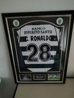 Sp. Lissabon ingelijst shirt gesigneerd door Ronaldo met COA, Verzamelen, Sportartikelen en Voetbal, Ophalen of Verzenden, Nieuw