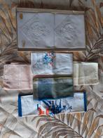 Retro zakdoeken kant swan zwitserse kant, Gehele gezicht, Ophalen of Verzenden, Reiniging, Zo goed als nieuw