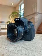 Canon EOS 60D Spiegelreflexcamera + 50mm lens, Gebruikt, Spiegelreflex, Canon, Ophalen of Verzenden