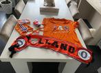 Oranje EK voetbal spullen kleding shirt, muts, sjaal Holland, Ophalen of Verzenden