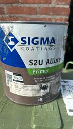Sigma allure primer grachtengroen! 2,5 liter, Ophalen of Verzenden, Nieuw, Wit