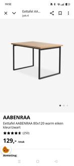 Jysk Eettafel Aabenraa - Zo goed als nieuw!, Huis en Inrichting, Ophalen, 100 tot 150 cm, Scandinavisch, 50 tot 100 cm