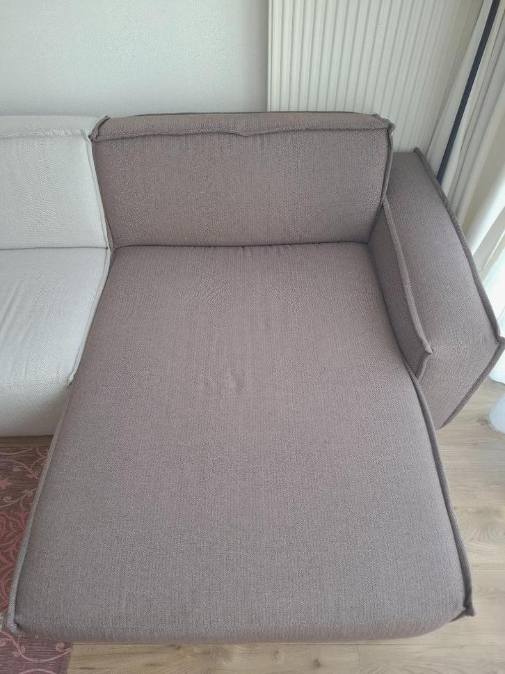 Chaise Longue Bank Brooklyn, Huis en Inrichting, Banken | Sofa's en Chaises Longues, Gebruikt, Driepersoons, 300 cm of meer, Stof