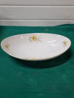 Schaal vintage met gele bloemen edelstein, Huis en Inrichting, Ophalen of Verzenden, 'T Olde Gre-j, Info@toldegrej.nl, Endepoelstraat 20f Didam