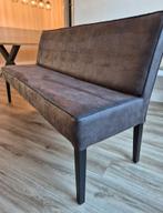 Eetbank 180cm casey donkergrijs, Huis en Inrichting, Banken | Sofa's en Chaises Longues, Ophalen, Gebruikt, Tweepersoons, 150 tot 200 cm